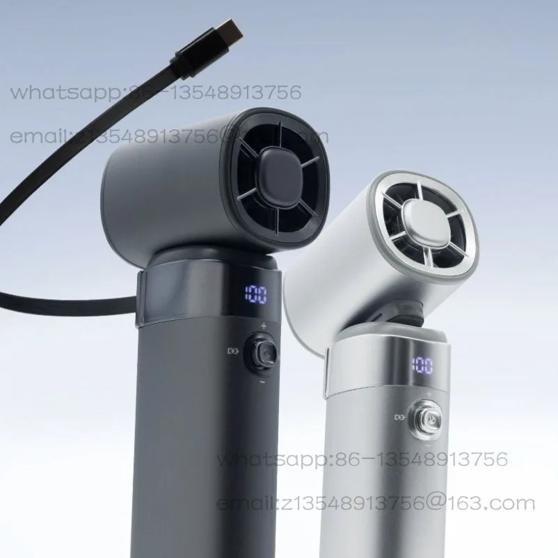 New handheld fan, ice core conductor, cooling, high wind, long-lasting power bank two and one convenient outdoor cooling
New handheld fan, ice core conductor, cooling, high wind, long-lasting power bank two and one convenient outdoor cooling