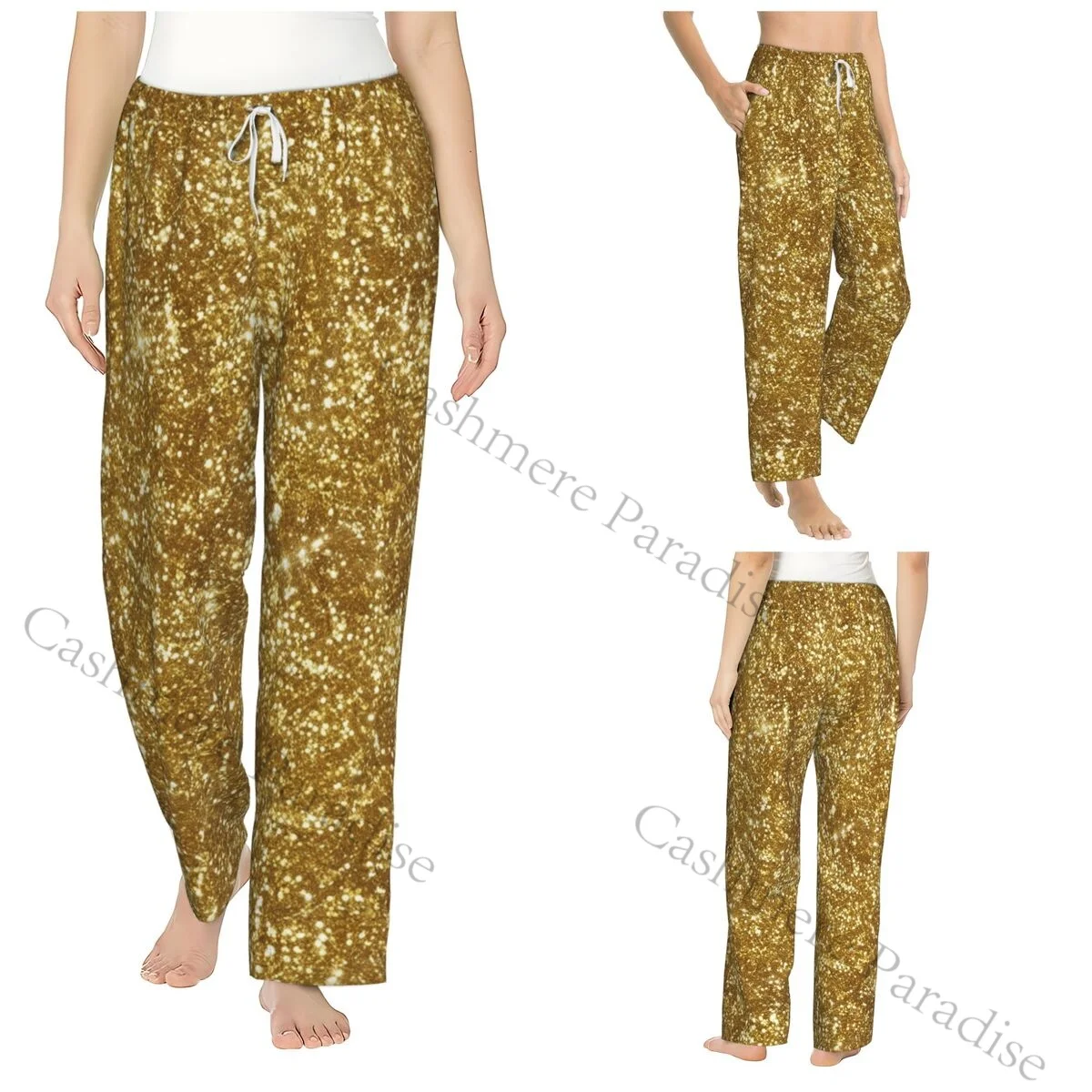 Gold Background With Glitter Sparkles Warm Women Pajama Pants Flannel Sleep Bottoms Soft Fleece Loungewear
Gold Background With Glitter Sparkles Warm Women Pajama Pants Flannel Sleep Bottoms Soft Fleece Loungewear