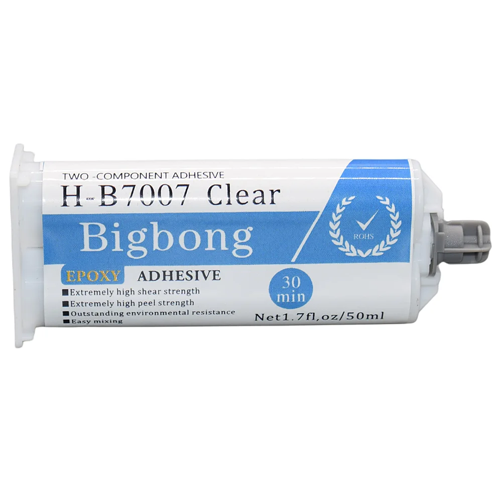 Clear Epoxy Resin 1:1 Adhesives 50ml Structural Epoxies Strong AB Glues for Bonding Wood Metal Plastic Glass Ceramic Concrete
Clear Epoxy Resin 1:1 Adhesives 50ml Structural Epoxies Strong AB Glues for Bonding Wood Metal Plastic Glass Ceramic Concrete