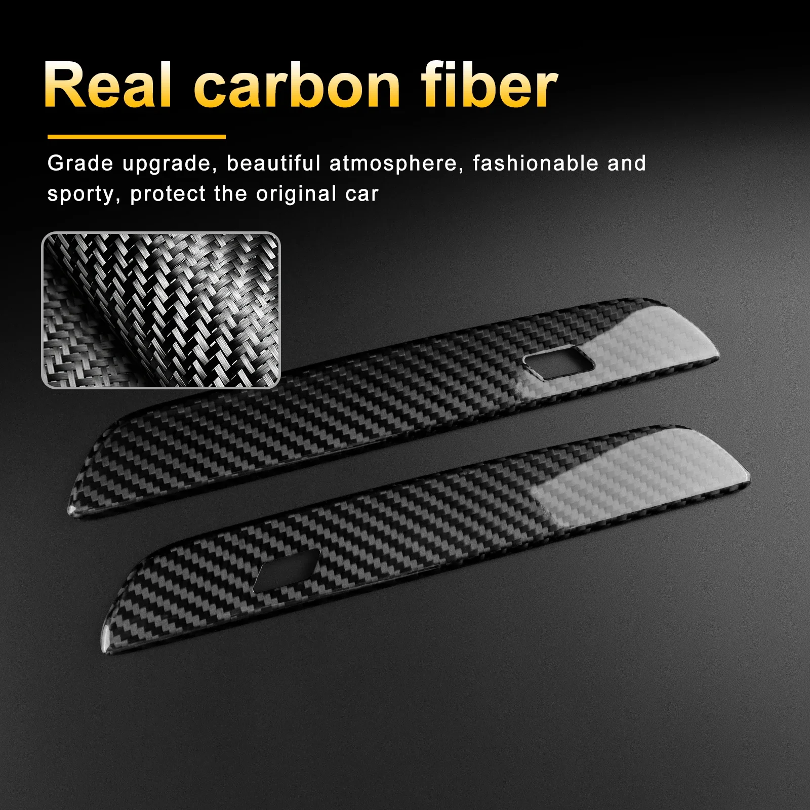 For BMW Mini Cooper E SE Electric J01 EV 2024 2025 Door Handle Cover Sticker Real Dry Carbon Fiber Exterior Accessories Styling
For BMW Mini Cooper E SE Electric J01 EV 2024 2025 Door Handle Cover Sticker Real Dry Carbon Fiber Exterior Accessories Styling