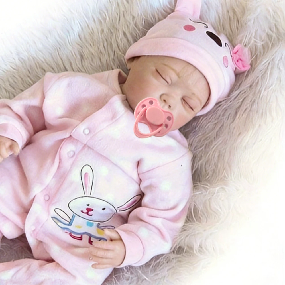 BZDOLL Sleeping 22in 55CM Reborn Baby Doll Toy Cloth Body Reborn Doll For Girl Handmade Children's Birthday Gift Play House Toy
BZDOLL Sleeping 22in 55CM Reborn Baby Doll Toy Cloth Body Reborn Doll For Girl Handmade Children's Birthday Gift Play House Toy