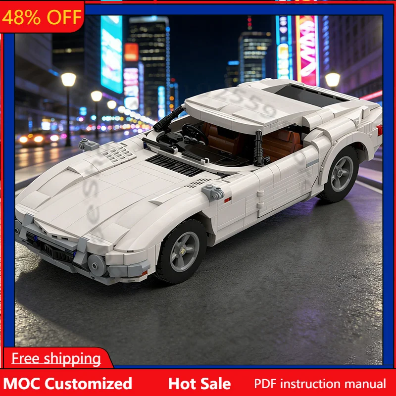 811 PCS Speed Hypercar 2000GT MOC Customize Modular Building Block Educational Model Technology Design DIY Boy Toy Birthday Gift
811 PCS Speed Hypercar 2000GT MOC Customize Modular Building Block Educational Model Technology Design DIY Boy Toy Birthday Gift