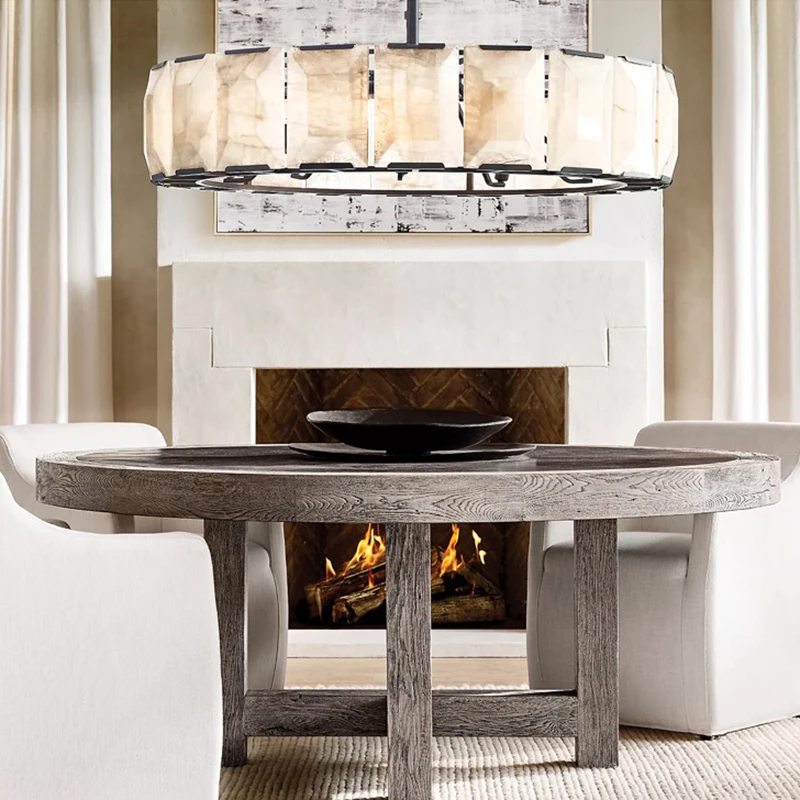 Modern Luxury Chandelier Pendant Light for Ceiling Dimmable Tri Color Change Adjustable Height Marble Stainless Steel Living roo
Modern Luxury Chandelier Pendant Light for Ceiling Dimmable Tri Color Change Adjustable Height Marble Stainless Steel Living roo