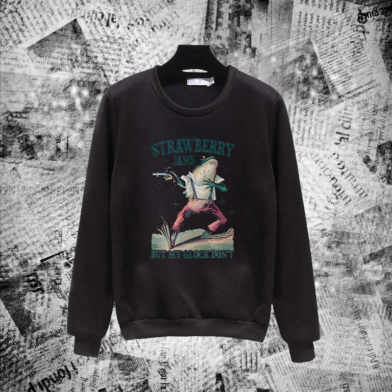 Women's Punk Goth Hoodies Creative Frog Pattern Letter Print Sweatshirt Retro Hip Hop Casual Loose Hoodie Streetwear Fashion Y2k
Women's Punk Goth Hoodies Creative Frog Pattern Letter Print Sweatshirt Retro Hip Hop Casual Loose Hoodie Streetwear Fashion Y2k