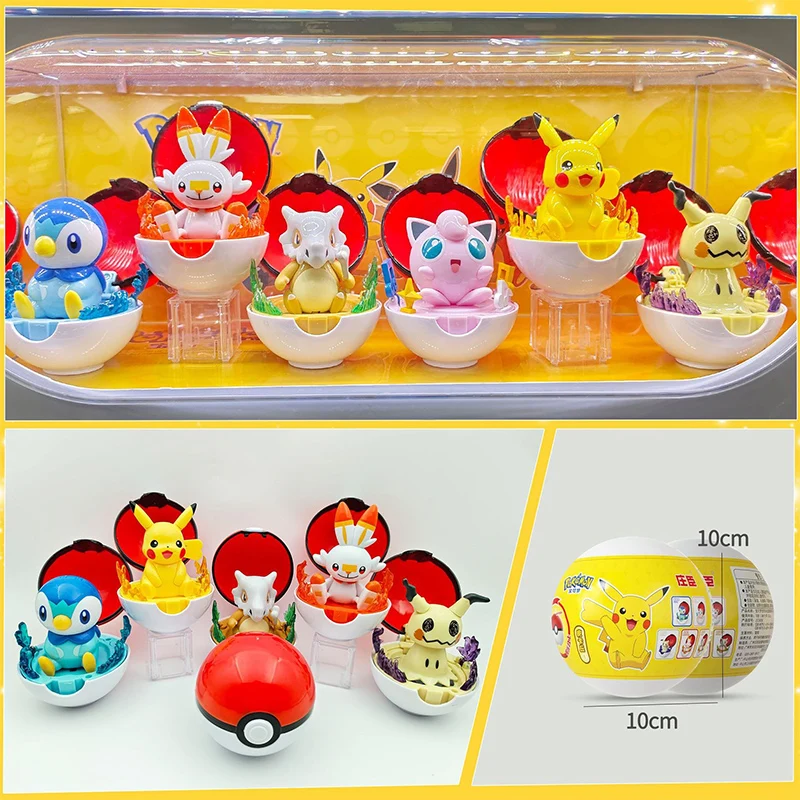 Pokemon Transformation Elf Ball Blind Box Pikachu Genghis Ghost Laplace Kirby Beast Doll Handmade Ornament Children's Gift Toy
Pokemon Transformation Elf Ball Blind Box Pikachu Genghis Ghost Laplace Kirby Beast Doll Handmade Ornament Children's Gift Toy