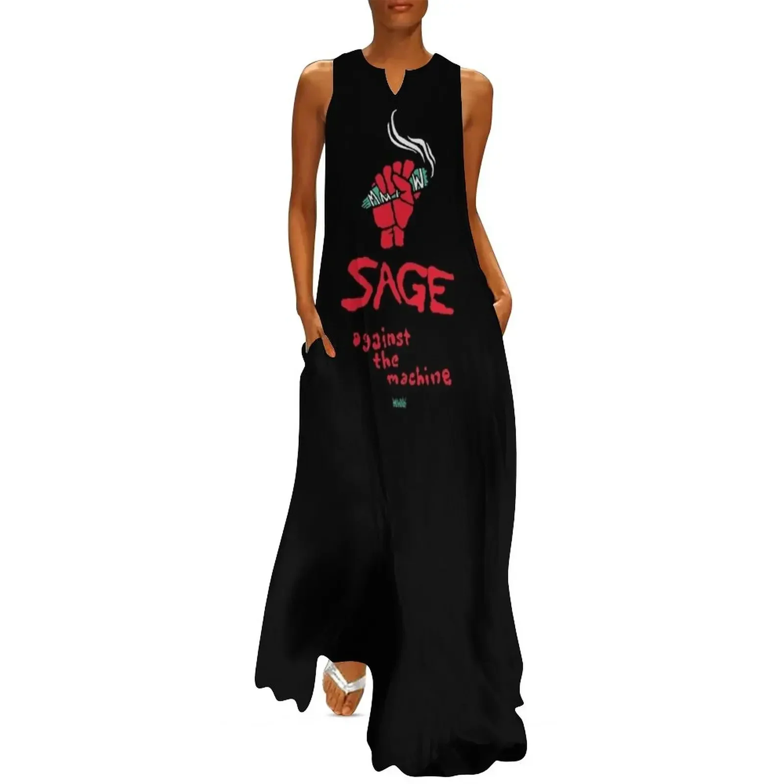 Sage Against the Machine - MMIW Long Dress women's elegant loose dresses elegant dresses plus sizes Cocktail of dresses Dress
Sage Against the Machine - MMIW Long Dress women's elegant loose dresses elegant dresses plus sizes Cocktail of dresses Dress