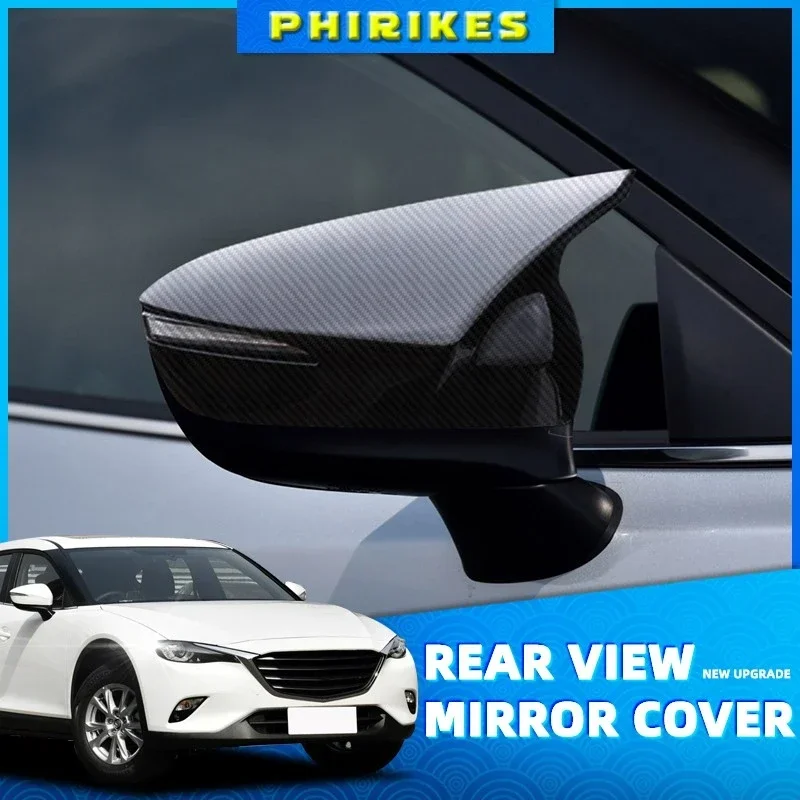 Trim For Mazda CX-5 2015 2016 & CX-4 CX-3 2016 2017 2018 Auto Rear View Rearview Side Mirror Cover
Trim For Mazda CX-5 2015 2016 & CX-4 CX-3 2016 2017 2018 Auto Rear View Rearview Side Mirror Cover