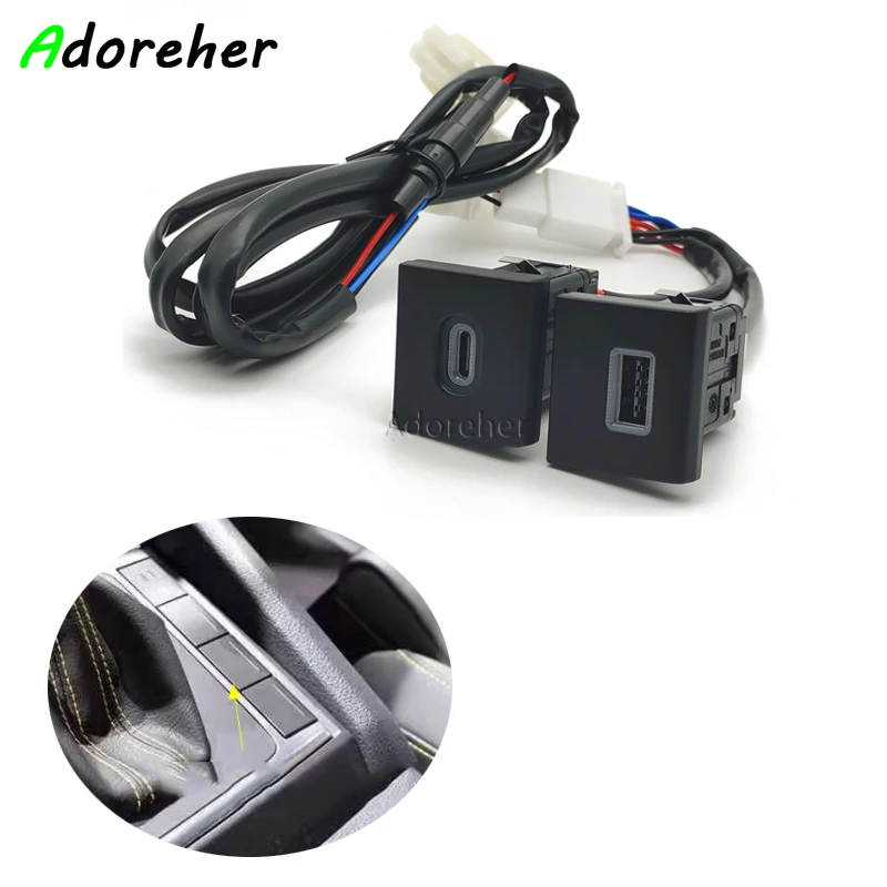 12V Car Quick Charger Dual QC3.0 USB Interface Adapter Charging Socket for Volkswagen Amarok 11-22 Accessories
12V Car Quick Charger Dual QC3.0 USB Interface Adapter Charging Socket for Volkswagen Amarok 11-22 Accessories
