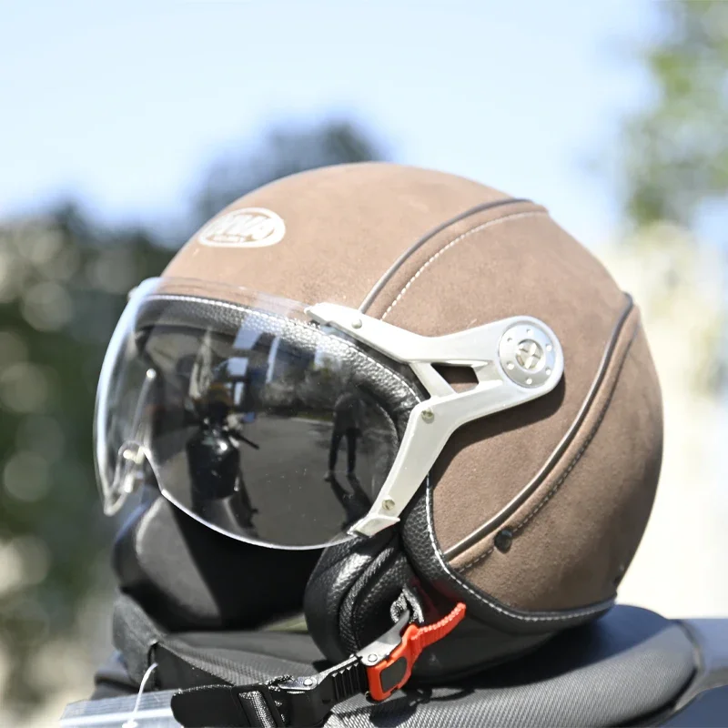 Open Face 3/4 Motorcycle Helmet Retro Motorbike Helmets Vintage Chopper Capacete De Moto Bike Scooter with For Men Women DOT
Open Face 3/4 Motorcycle Helmet Retro Motorbike Helmets Vintage Chopper Capacete De Moto Bike Scooter with For Men Women DOT