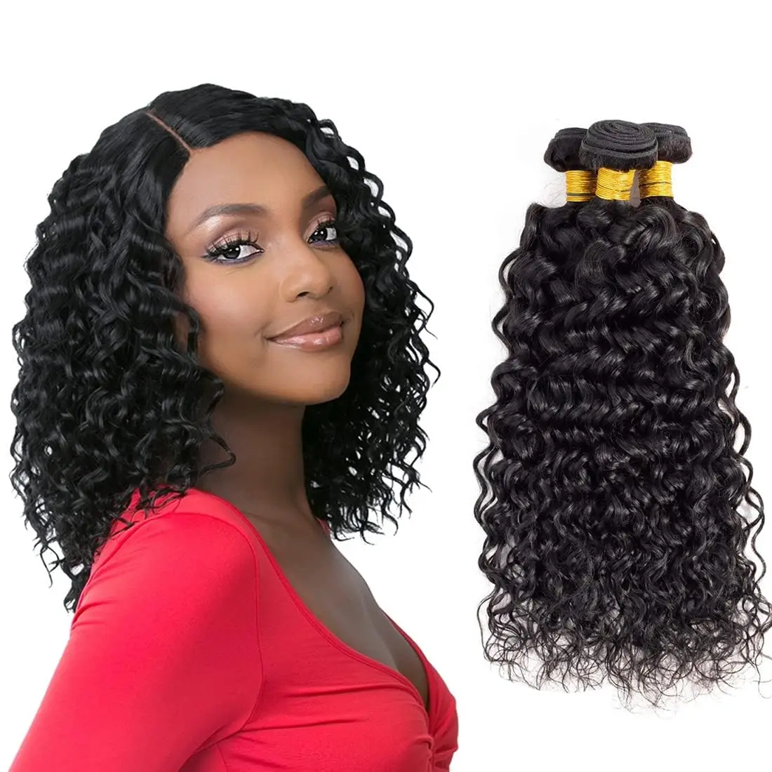 Water Wave Human Hair Bundles Natural Black Color Human Hair Bundles Double Weft Brazilian Remy Water Wave Human Hair Bundles
Water Wave Human Hair Bundles Natural Black Color Human Hair Bundles Double Weft Brazilian Remy Water Wave Human Hair Bundles