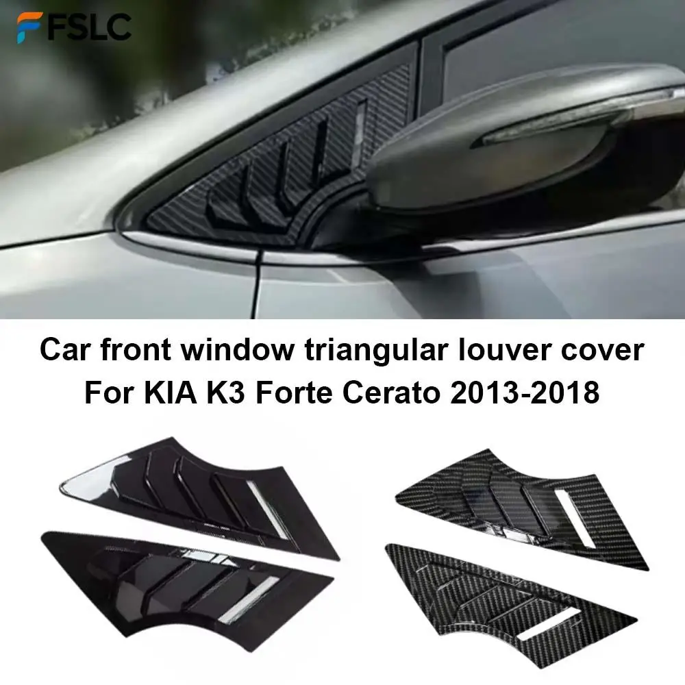 ⭐Genuine⭐ For KIA K3 Forte Cerato 2013-2018 2PCS ABS Front Window Quarter Louver Side Vent Shutter Trim Scoop Car Accessories
⭐Genuine⭐ For KIA K3 Forte Cerato 2013-2018 2PCS ABS Front Window Quarter Louver Side Vent Shutter Trim Scoop Car Accessories