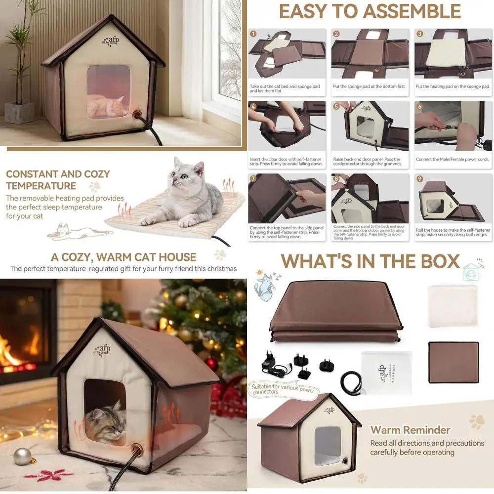 Зимнее теплое укрытие для кошек: подушка с подогревом для дома и улицы для кошек, ферловский котенок, термокотенок хаб
Зимнее теплое укрытие для кошек: подушка с подогревом для дома и улицы для кошек, ферловский котенок, термокотенок хаб