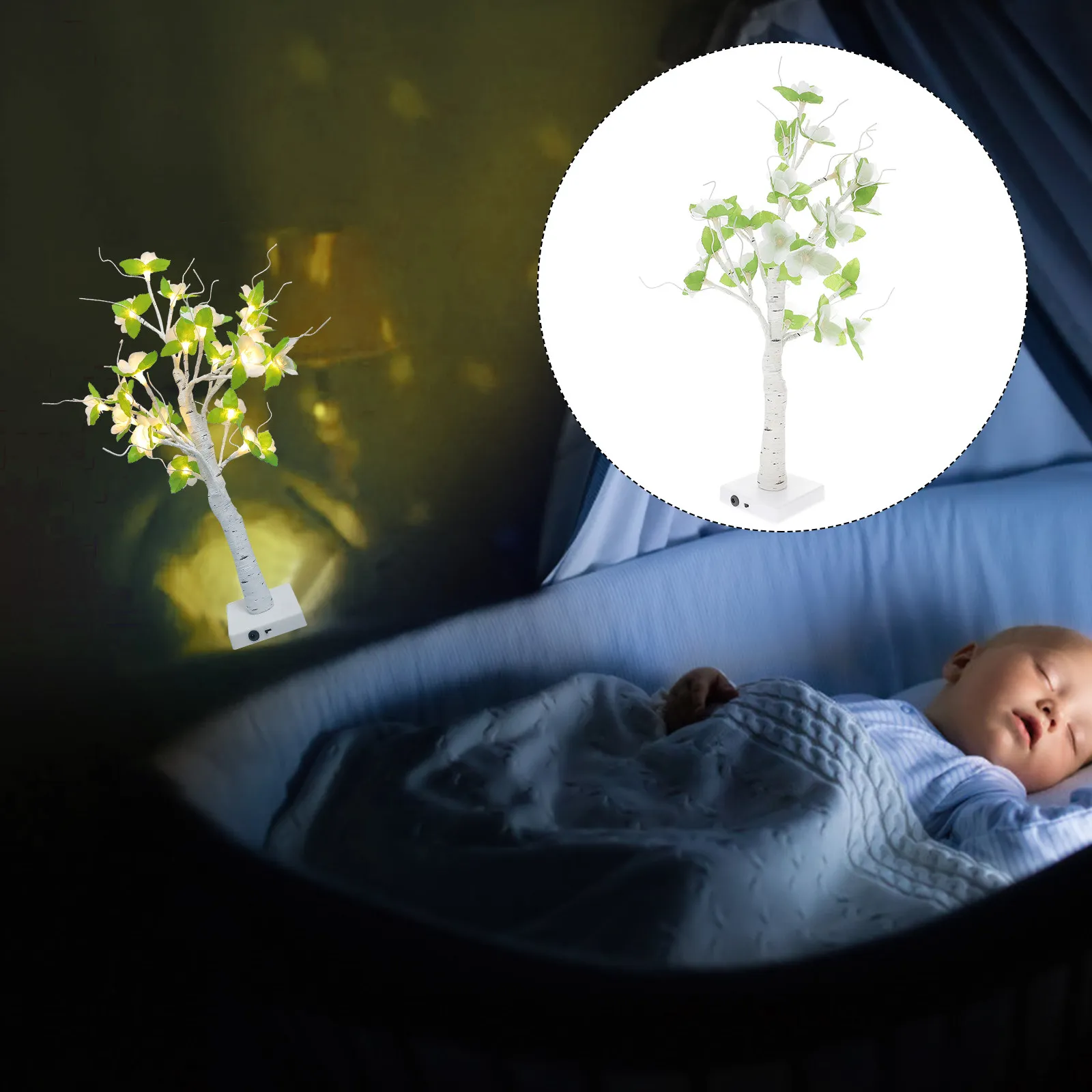 Flower Tree Imitation Night Lamp Compact Bedside Table Lamp Bedroom Night Light Decorative Room Ambient Light Tabletop Decor
Flower Tree Imitation Night Lamp Compact Bedside Table Lamp Bedroom Night Light Decorative Room Ambient Light Tabletop Decor