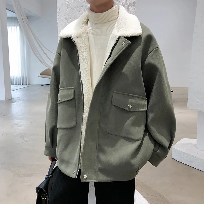 Men's Wool Thick Coats Warm Casual Woolen Jackets Business Wear Social & Coats New Fashion Fall 2023 Blends Clothing Z206
Men's Wool Thick Coats Warm Casual Woolen Jackets Business Wear Social & Coats New Fashion Fall 2023 Blends Clothing Z206