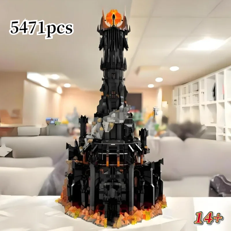 Big Sale 5471pcs Creative Lord Rings Barado Fortress Barad Dur Dark Tower 10333 Building Block For Birthday Christmas Gift
Big Sale 5471pcs Creative Lord Rings Barado Fortress Barad Dur Dark Tower 10333 Building Block For Birthday Christmas Gift
