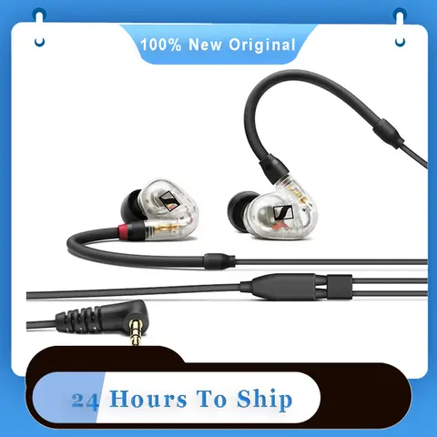 New Sennheiser IE40 PRO Wired Sports Earphones with Accurate Sound Insulation Earphones for Running Monitoring Earphones