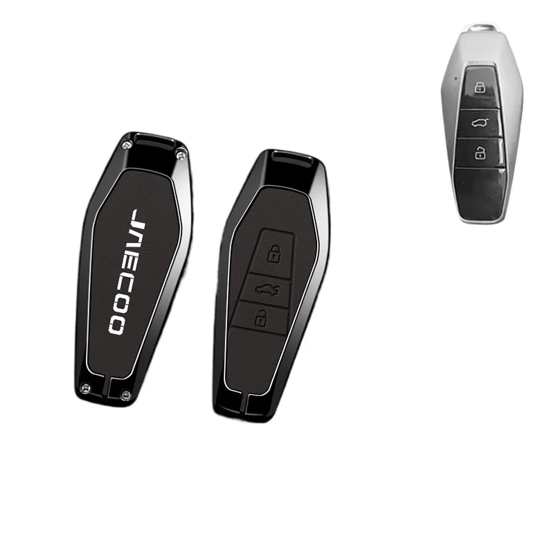 Zinc Alloy Key Fob Cover for Jaecoo J6/Chery Tiggo 7 Plus/Jaecoo J5/J7, Heavy Duty Metal Protective KeyCase Shell with Keychain
Zinc Alloy Key Fob Cover for Jaecoo J6/Chery Tiggo 7 Plus/Jaecoo J5/J7, Heavy Duty Metal Protective KeyCase Shell with Keychain