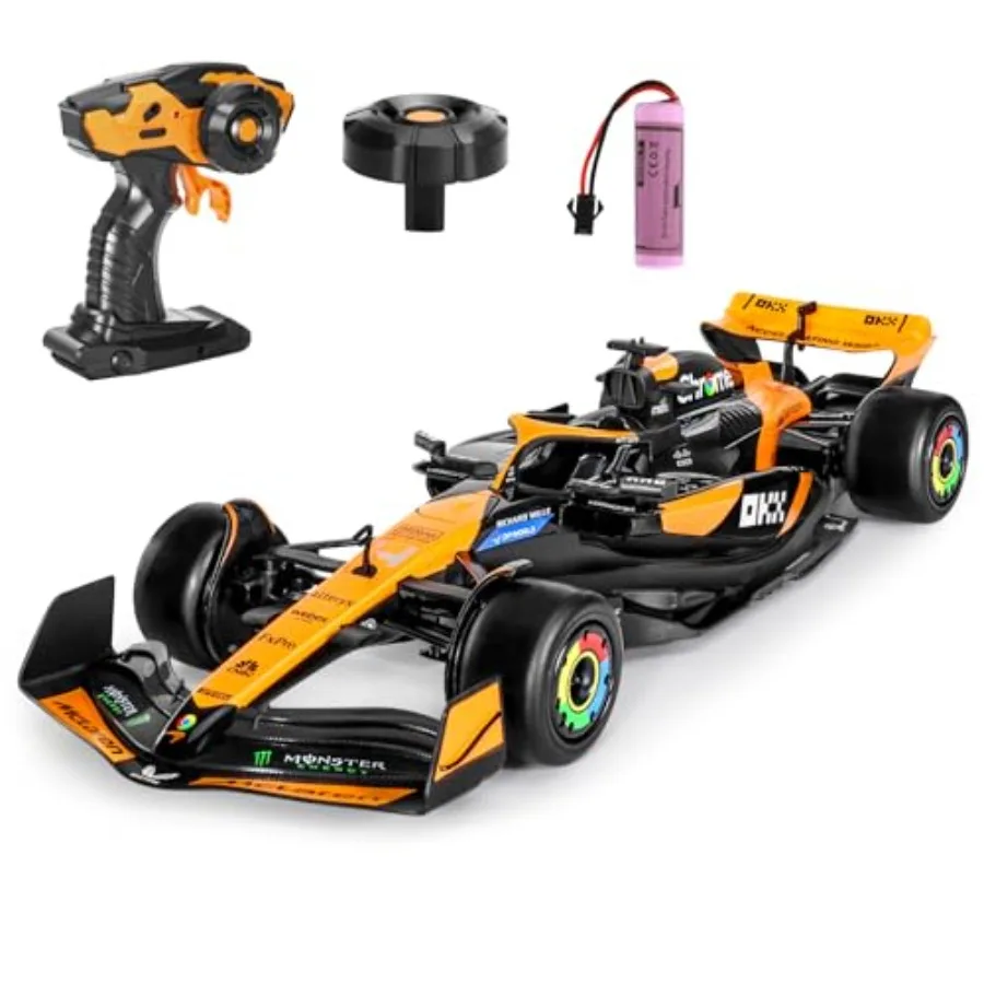 1/14 Scale McLaren F1 Remote Control Car 2.4GHz Racing Hobby Model in Authentic Design for and Adults - Ideal Gift for Boys and
1/14 Scale McLaren F1 Remote Control Car 2.4GHz Racing Hobby Model in Authentic Design for and Adults - Ideal Gift for Boys and