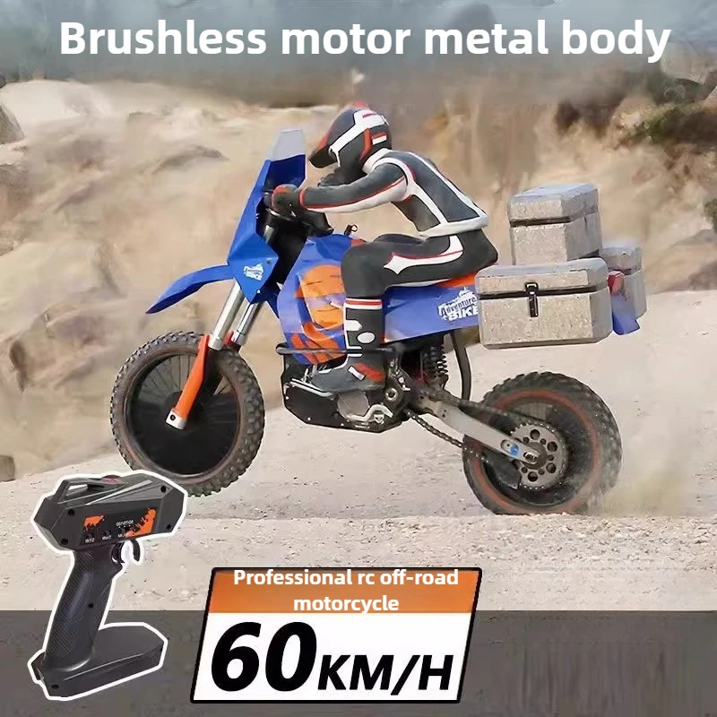 1/4 RC 2S Remote Control Off-road Motorcycle Brushless Electric Racing RTR Model Car Toy Gift Toy
1/4 RC 2S Remote Control Off-road Motorcycle Brushless Electric Racing RTR Model Car Toy Gift Toy