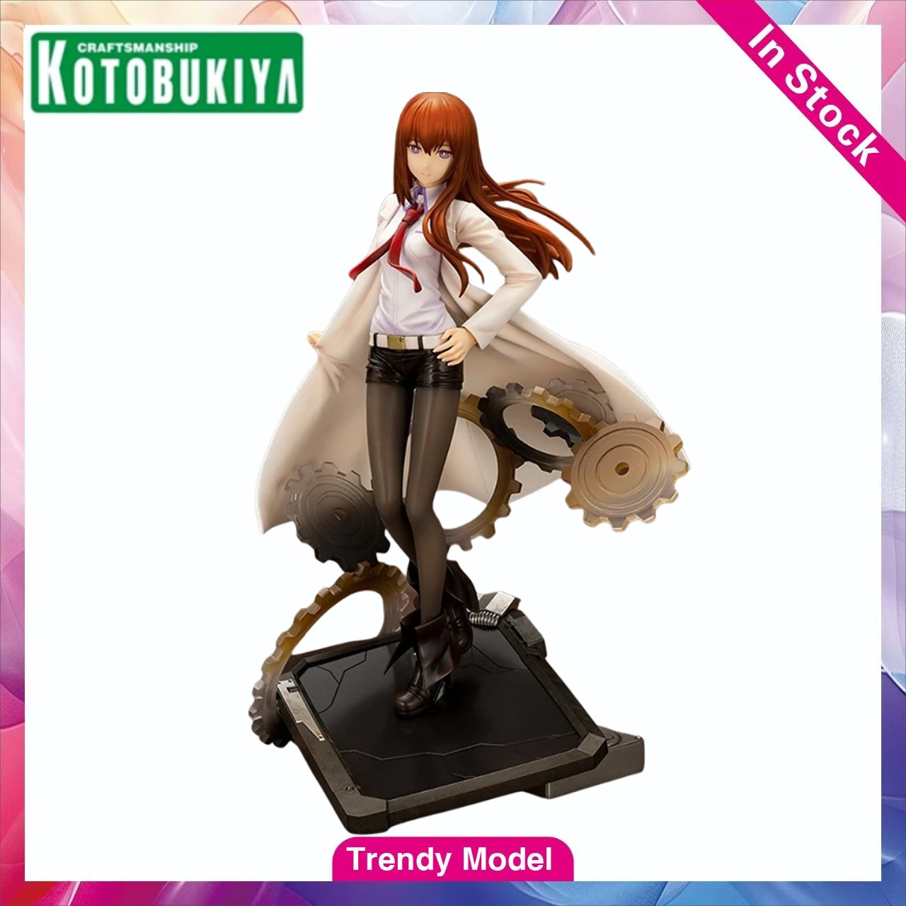 【TM】KOTOBUKIYA STEINS GATE 0 Chris Makise 1/8 Action Figures Models Toys Gifts Collection Ornaments
【TM】KOTOBUKIYA STEINS GATE 0 Chris Makise 1/8 Action Figures Models Toys Gifts Collection Ornaments