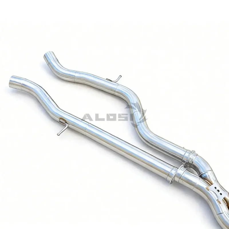 Exhaust Section M3/M4 F80 F82 F83 S55 3.0T 2015-2019 Pipe of Equal Length Without Resonatorsection with Large S-shaped
Exhaust Section M3/M4 F80 F82 F83 S55 3.0T 2015-2019 Pipe of Equal Length Without Resonatorsection with Large S-shaped