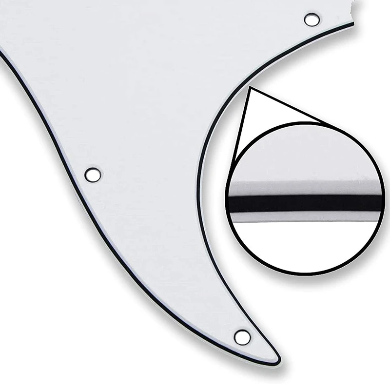 L71APickguard Scratch Plate Guitar Back Plate Set for Electric Guitar Part (3Ply White)
L71APickguard Scratch Plate Guitar Back Plate Set for Electric Guitar Part (3Ply White)
