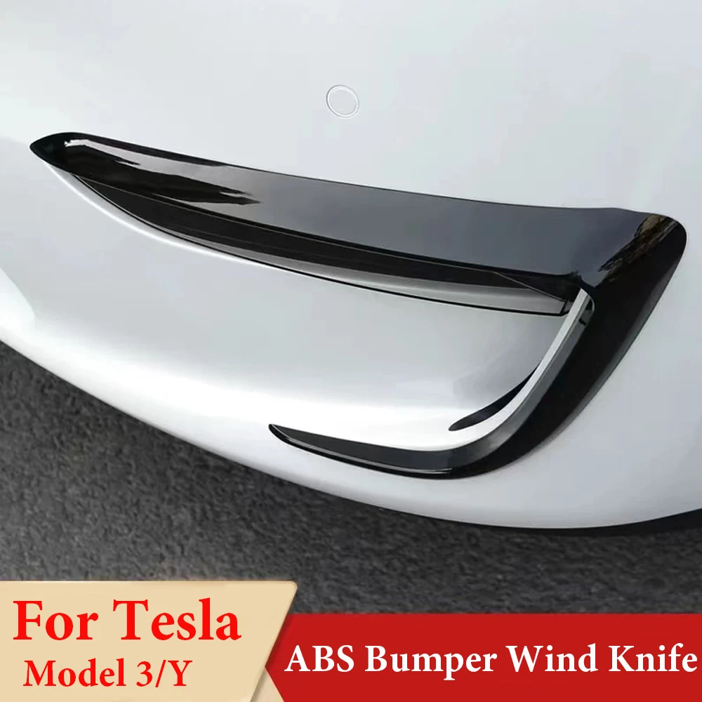 Car Modification Front Fog Light Cover for Tesla Model 3 Y 2017-2023 Lamps Blade Trim Spoiler Wind Knife Bumper Carbon Fiber ABS
Car Modification Front Fog Light Cover for Tesla Model 3 Y 2017-2023 Lamps Blade Trim Spoiler Wind Knife Bumper Carbon Fiber ABS