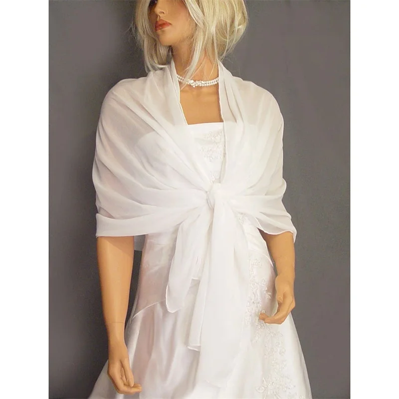 Wedding Shawl Fashionable New Bride's Veil Elegant Shoulder Shrug Ladies Sunscreen Shawl Chiffon Party Korean Style Commute Wind
Wedding Shawl Fashionable New Bride's Veil Elegant Shoulder Shrug Ladies Sunscreen Shawl Chiffon Party Korean Style Commute Wind