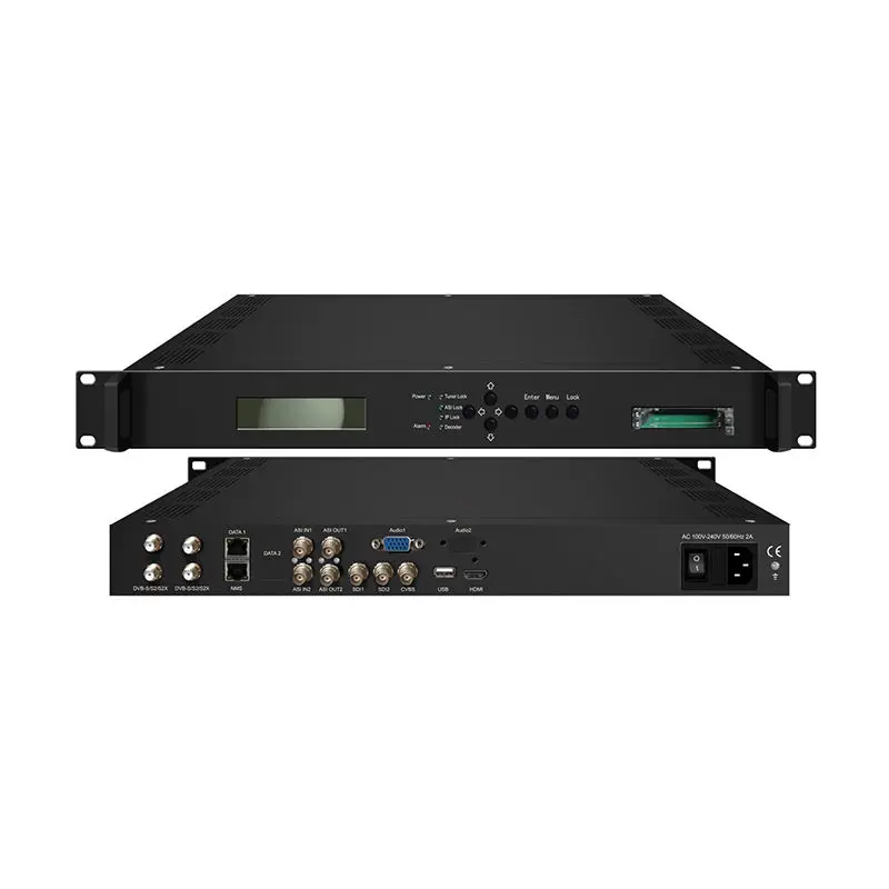 Multi Channel DVB-T2 Professional HD 1080P Satellite & Cable TV Headend IRD With Dual BISS-1/E Support Metal Construction
Multi Channel DVB-T2 Professional HD 1080P Satellite & Cable TV Headend IRD With Dual BISS-1/E Support Metal Construction