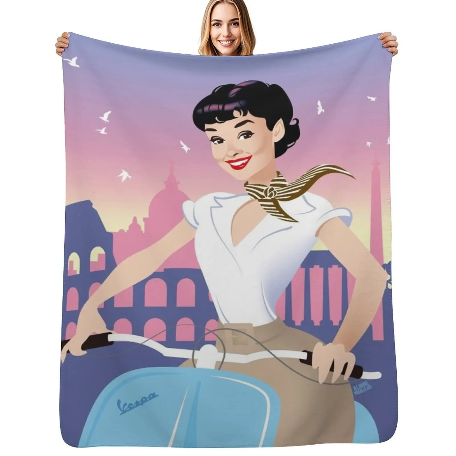 Rome Throw Blanket Cozy Microfiber Throw Blanket for Home Bedroom
Rome Throw Blanket Cozy Microfiber Throw Blanket for Home Bedroom