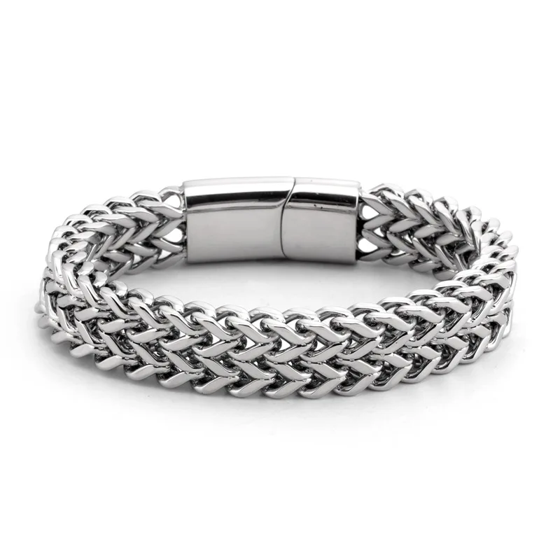 Men's Double Layer Titanium Steel Bracelet Fashion Personality Bangle Wristband Trendy Jewelry Accessories For Men
Men's Double Layer Titanium Steel Bracelet Fashion Personality Bangle Wristband Trendy Jewelry Accessories For Men