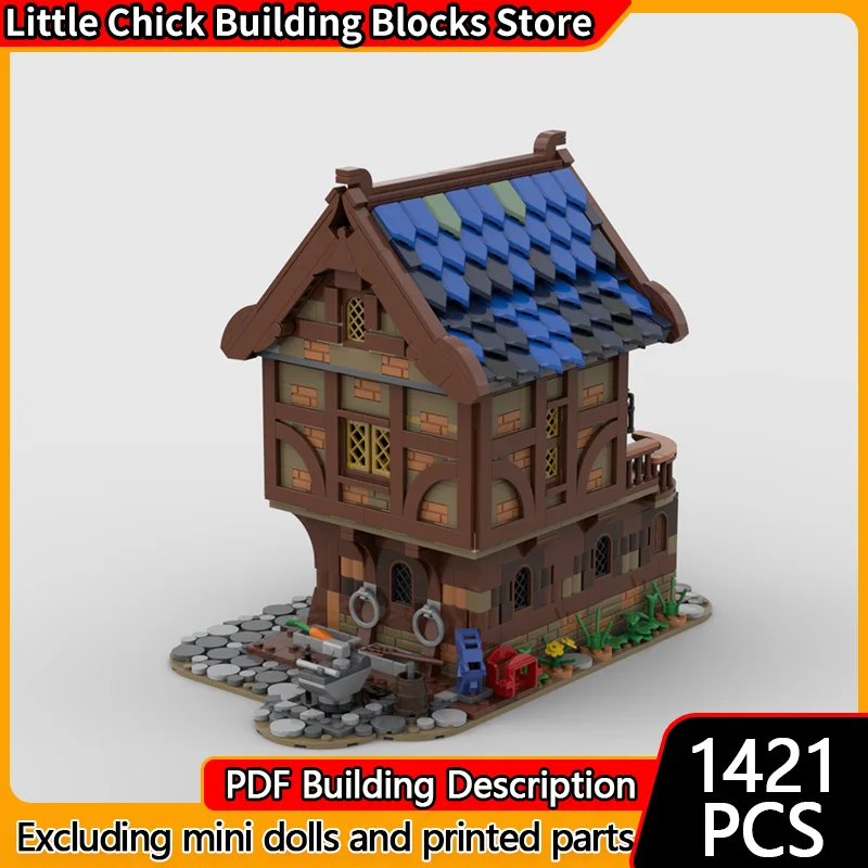 Medieval Castle Model MOC Building Bricks Stable With Living Room Modular Technology Children Holiday Gifts Assemble Toys Suit
Medieval Castle Model MOC Building Bricks Stable With Living Room Modular Technology Children Holiday Gifts Assemble Toys Suit