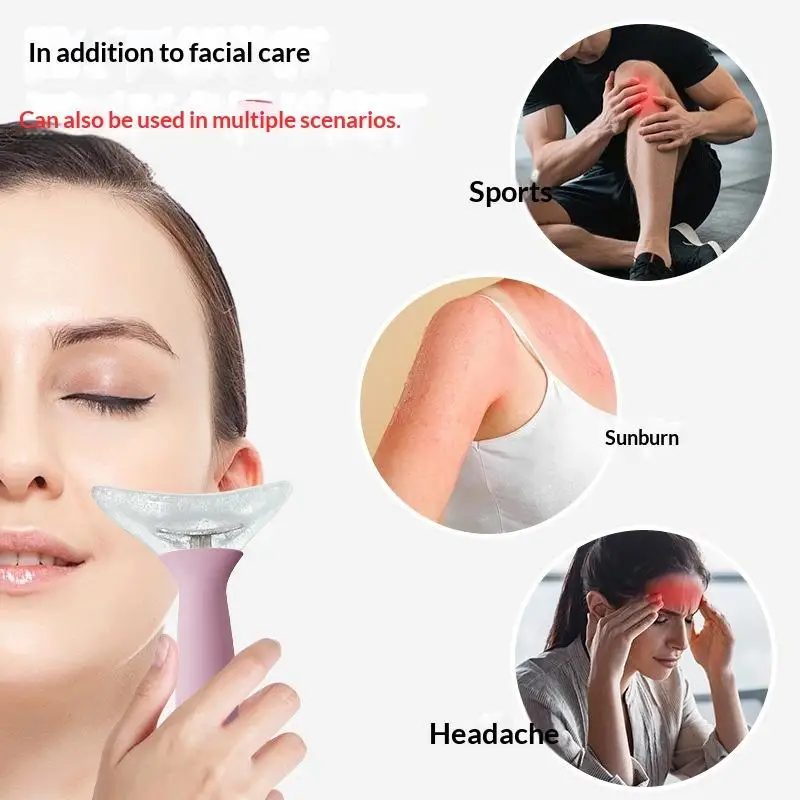 Cooling Anti Swelling Facial Care Tool Non Electric Silicone Ice Roller Portable Handheld Skin Lifting Massager Supply
Cooling Anti Swelling Facial Care Tool Non Electric Silicone Ice Roller Portable Handheld Skin Lifting Massager Supply