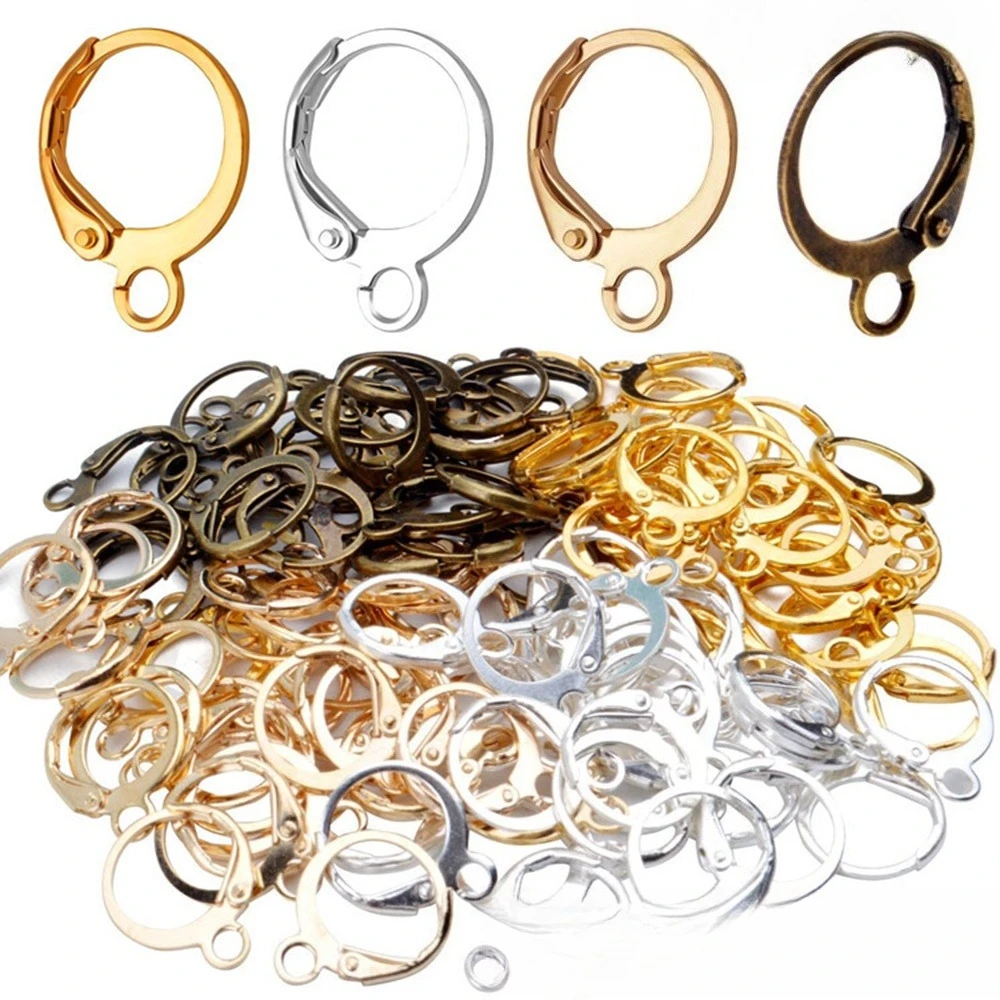 KISMIS 10Pcs Fashion French Earring Hook Earwire Earrings Fitting Ear Setting Base for DIY Jewelry Making Accessories
KISMIS 10Pcs Fashion French Earring Hook Earwire Earrings Fitting Ear Setting Base for DIY Jewelry Making Accessories