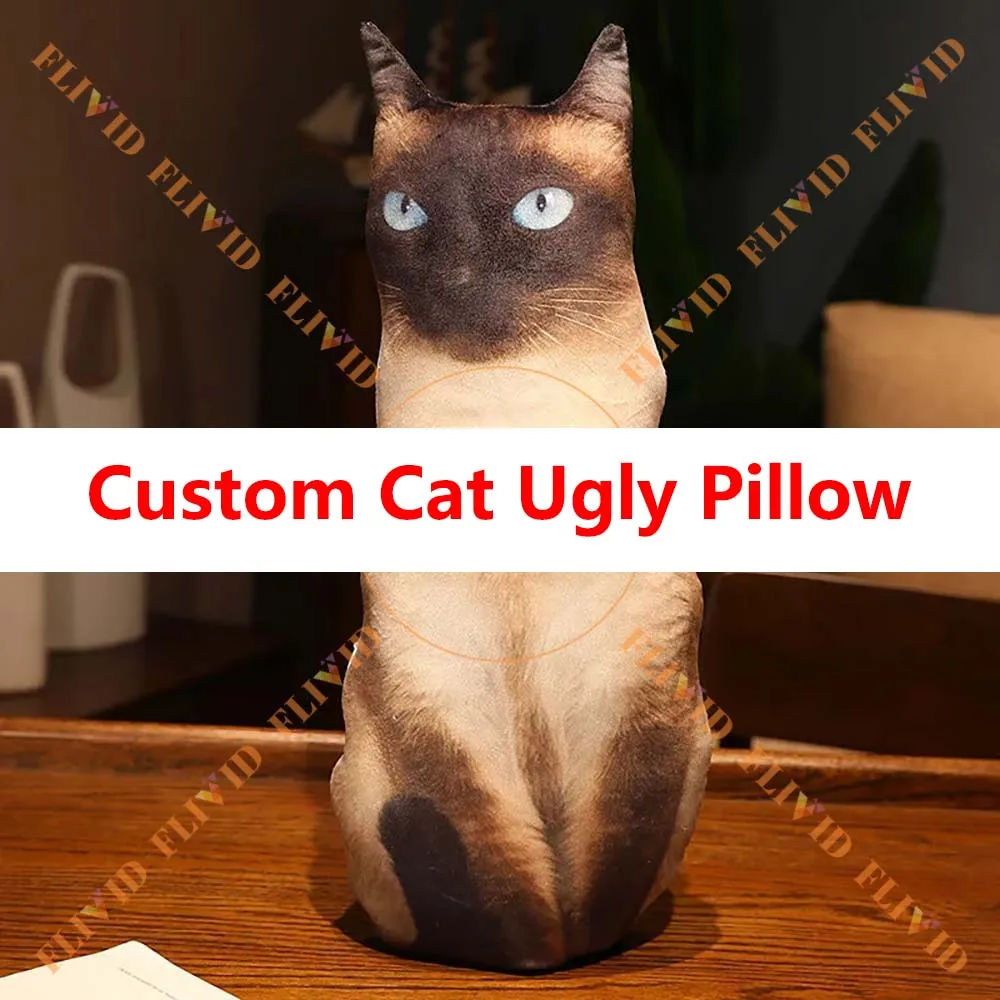 Custom 3D Pet Cat Animals Ugly Pillow Personalized Creative Gift Sofa Throw Pillow Customized Dog Pillow Animal Memorial Cushion
Custom 3D Pet Cat Animals Ugly Pillow Personalized Creative Gift Sofa Throw Pillow Customized Dog Pillow Animal Memorial Cushion