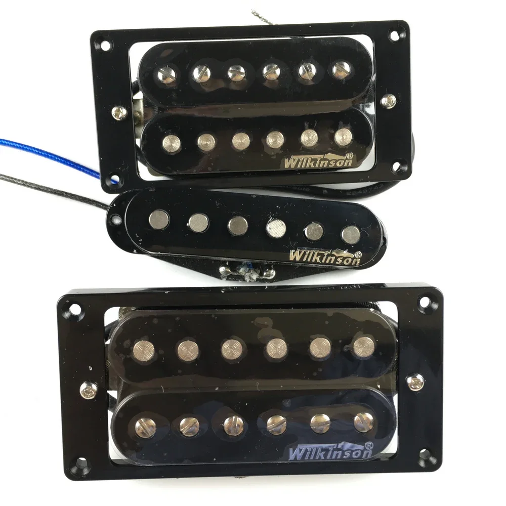 Classic Humbueker Double Row Open Electric Guitar Pickups Black Set Guitar Accessories
Classic Humbueker Double Row Open Electric Guitar Pickups Black Set Guitar Accessories