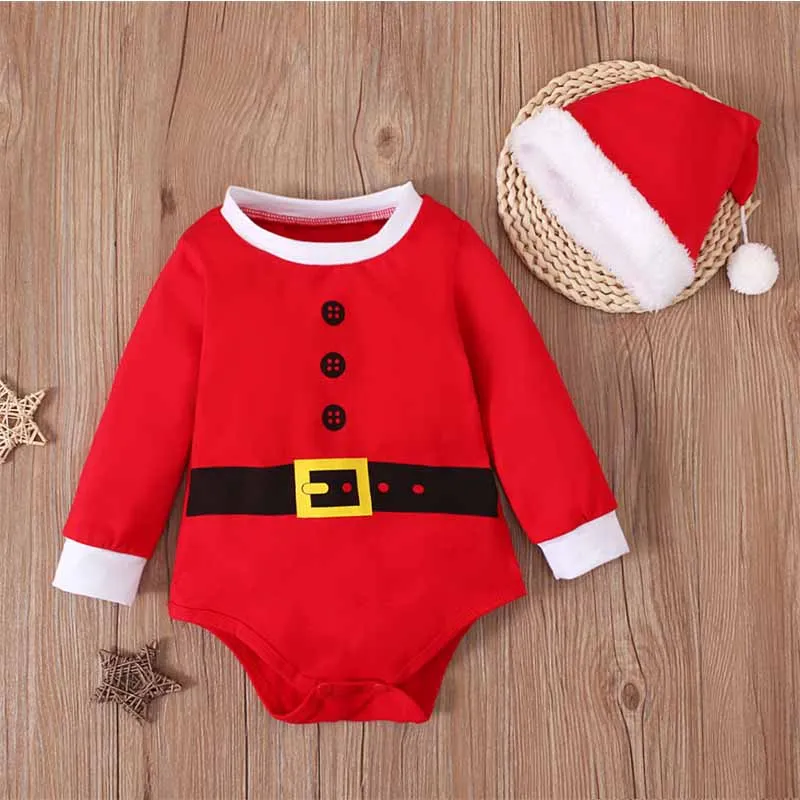 Christmas Boys Crawl Girls Warm Romper Spring Autumn Long-Sleeved Jumpsuit Baby Xmas Infant Clothing New Cotton Costume
Christmas Boys Crawl Girls Warm Romper Spring Autumn Long-Sleeved Jumpsuit Baby Xmas Infant Clothing New Cotton Costume