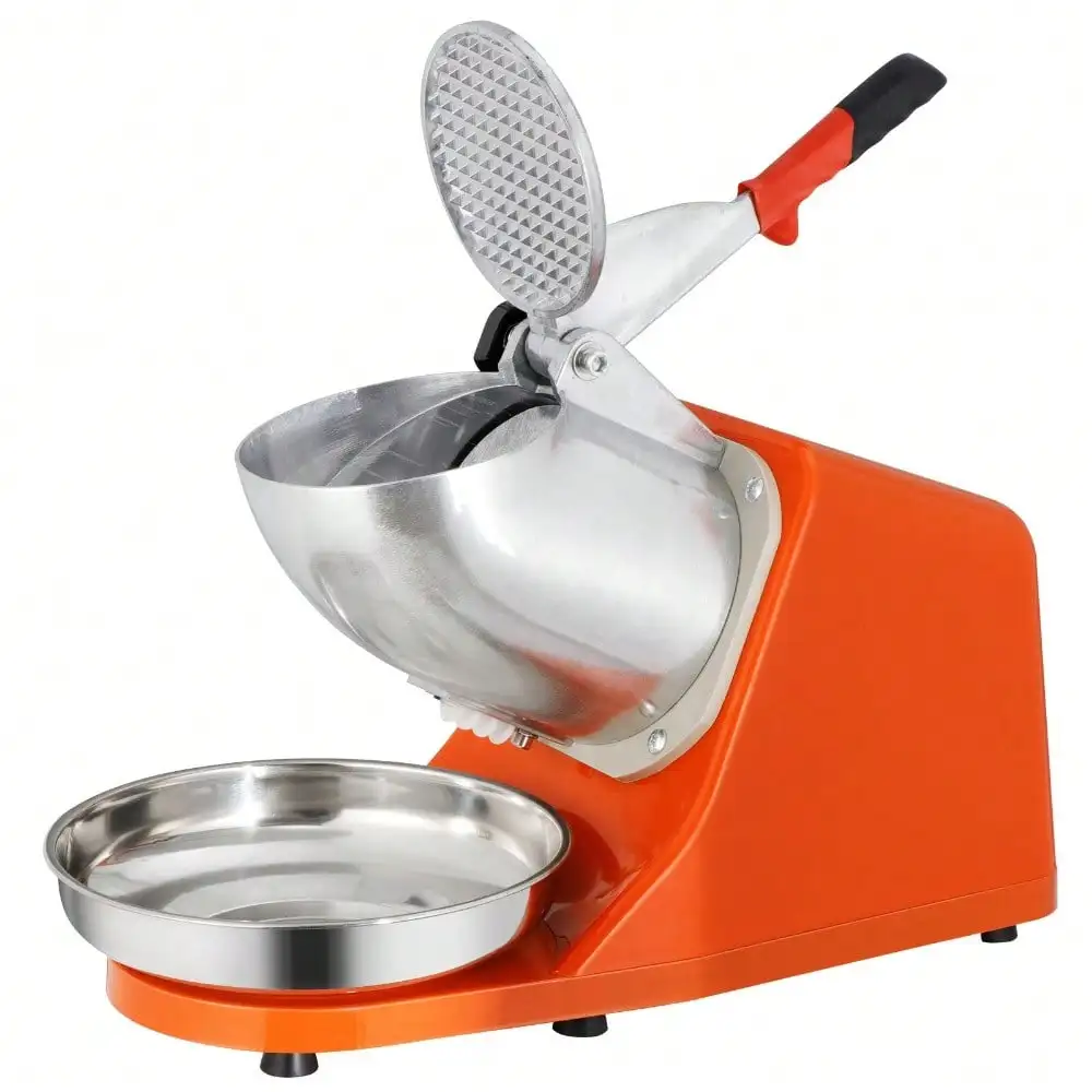 300W Electric Ice Crusher Machine Shaver Shaved Icee Snow Cone Maker 143 lbs New
300W Electric Ice Crusher Machine Shaver Shaved Icee Snow Cone Maker 143 lbs New