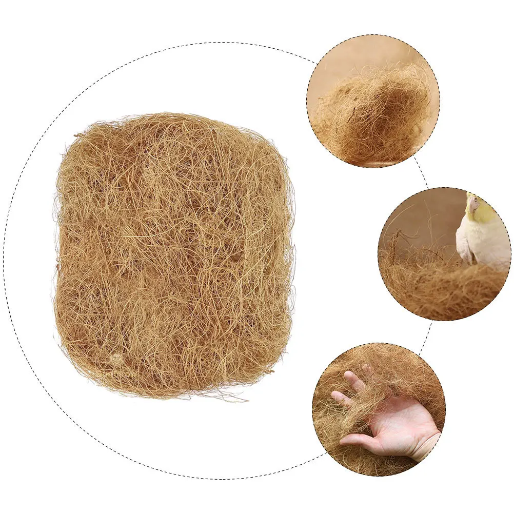 1 Bag Palm Fiber Pad Natural Breathable Bird Nest Supplies Pet Breeding Pigeon Egg Nesting Pads Mat Palm Fiber
1 Bag Palm Fiber Pad Natural Breathable Bird Nest Supplies Pet Breeding Pigeon Egg Nesting Pads Mat Palm Fiber