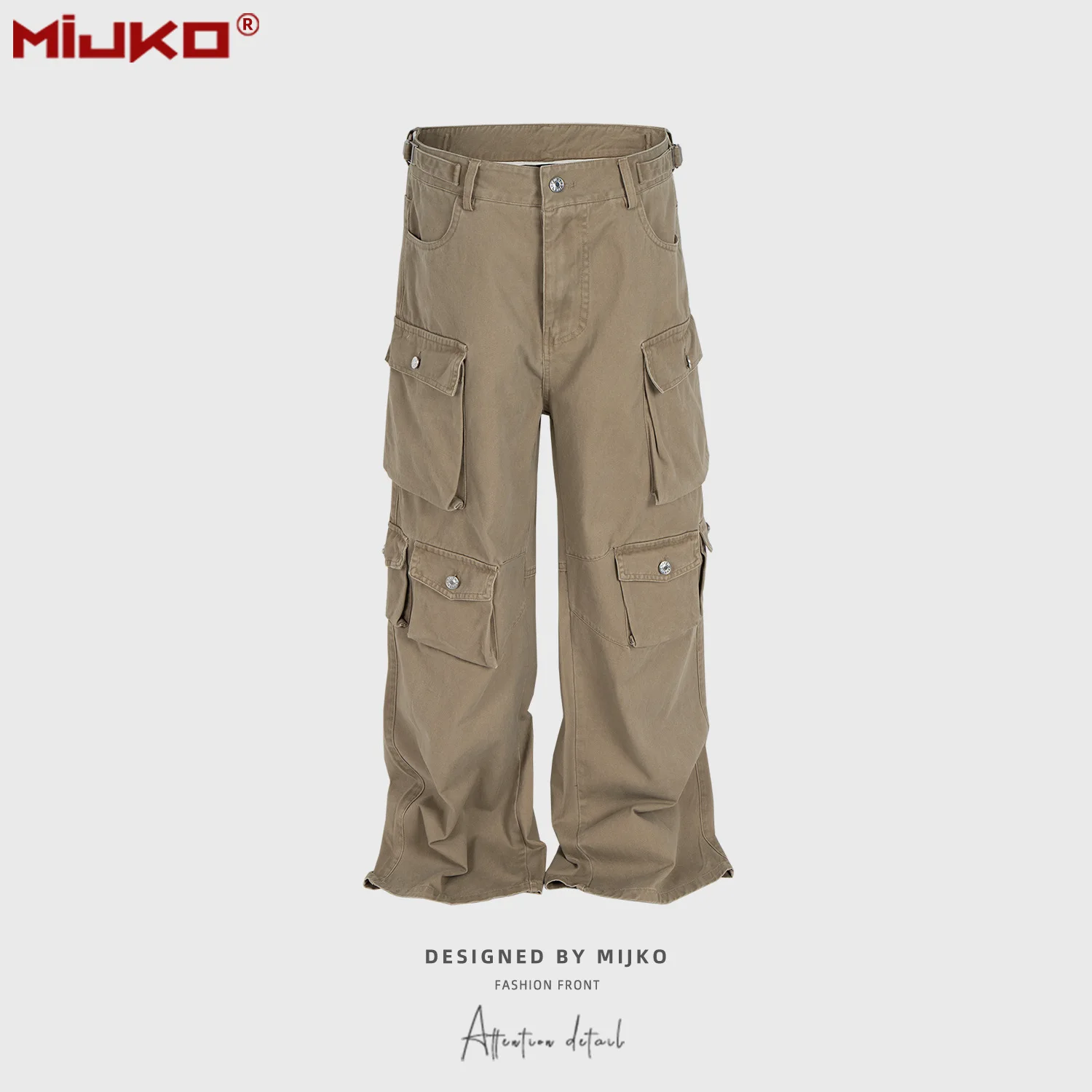 MIJKO Multiple Pockets Cargo Pants for Men Women Loose Fashion Sweatpants Women's Baggy Streetwear Pant Trousers C859#
MIJKO Multiple Pockets Cargo Pants for Men Women Loose Fashion Sweatpants Women's Baggy Streetwear Pant Trousers C859#