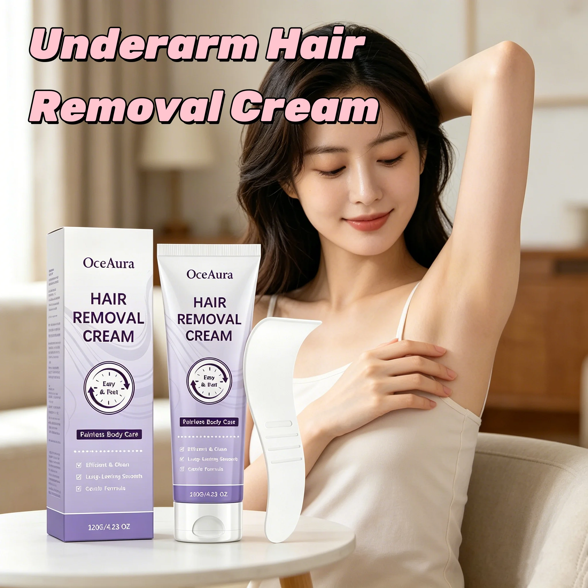 Painless Hair Removal Milk Gentle Skin Depilatory Lotion Fast Remove Body Armpit Leg Arm Hair Inhibit Hair Growth Skin Care
Painless Hair Removal Milk Gentle Skin Depilatory Lotion Fast Remove Body Armpit Leg Arm Hair Inhibit Hair Growth Skin Care