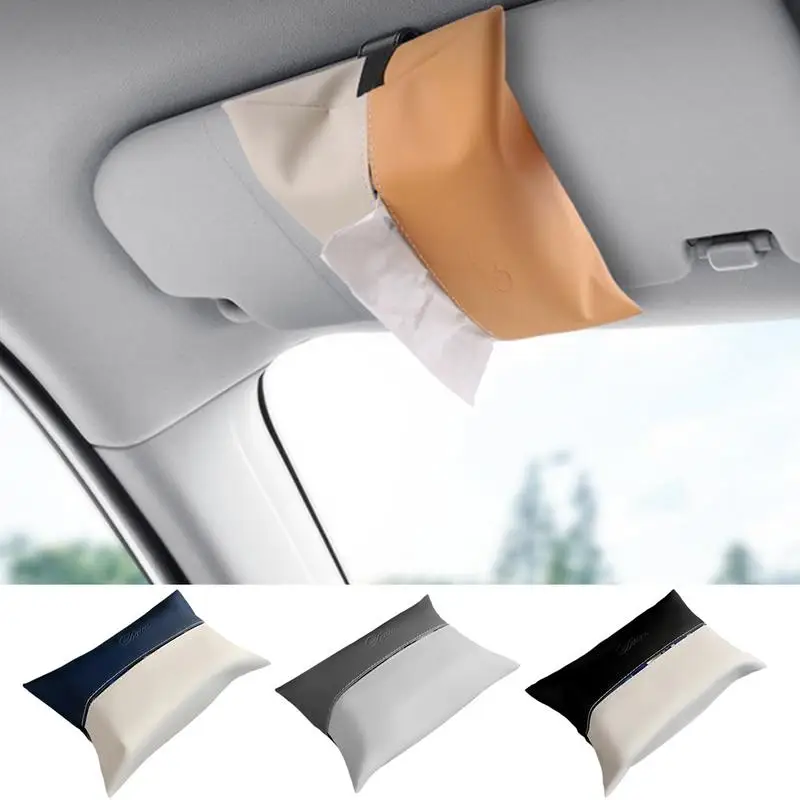 PU Leather Car Tissue Box Car Sun Visor Type Hanging Container Towel Napkin Holder Tissue Organizer Tissue Holder Car Decor
PU Leather Car Tissue Box Car Sun Visor Type Hanging Container Towel Napkin Holder Tissue Organizer Tissue Holder Car Decor