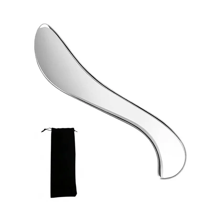 Stainless Steel Gua Sha Muscle Fascia Scraper Tool Skin Scraping Massage Tool For Body Back Arm Leg Massage Care
Stainless Steel Gua Sha Muscle Fascia Scraper Tool Skin Scraping Massage Tool For Body Back Arm Leg Massage Care