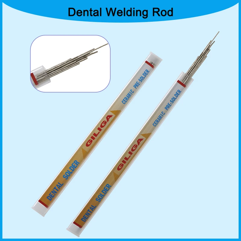 Dental Welding Rod for PFM Soldering Dental Solder High Temperature High Quality Dental Tools
Dental Welding Rod for PFM Soldering Dental Solder High Temperature High Quality Dental Tools