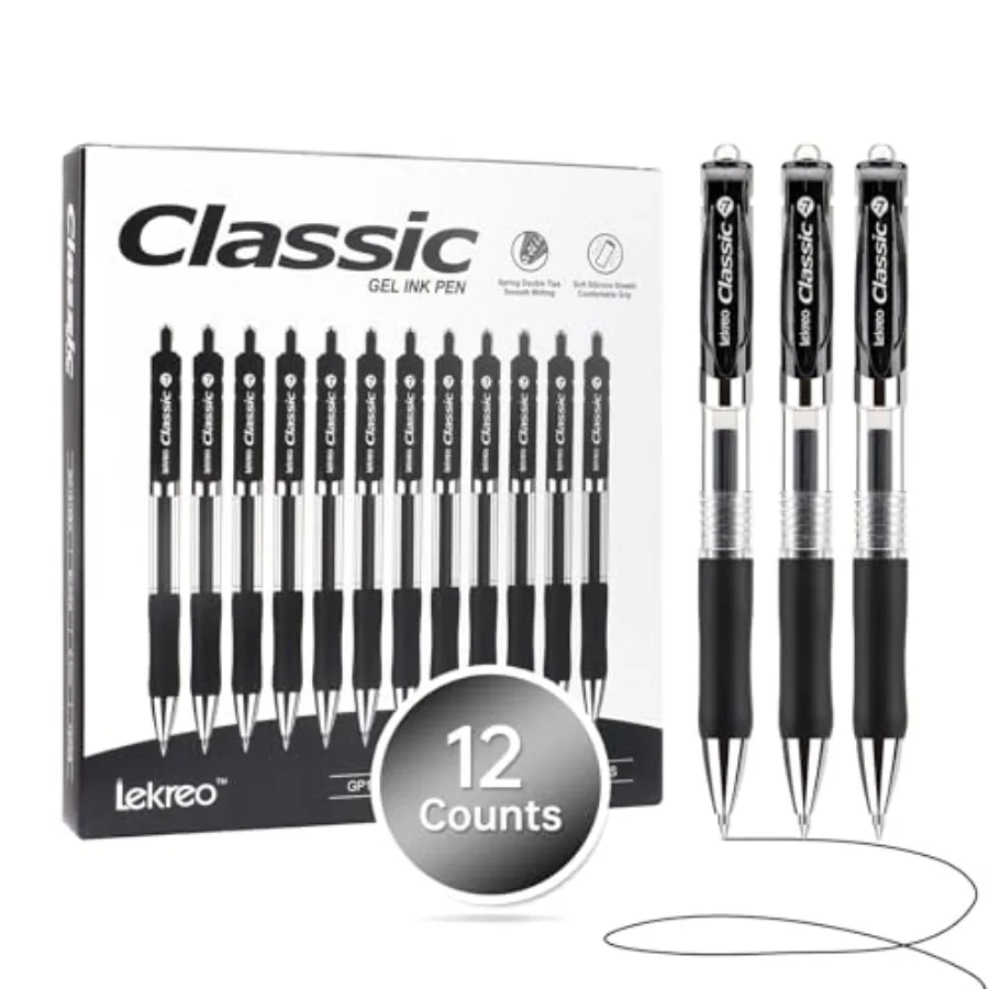 Classic Retractable Gel Roller Pens, 0.7mm Fine Point
Classic Retractable Gel Roller Pens, 0.7mm Fine Point