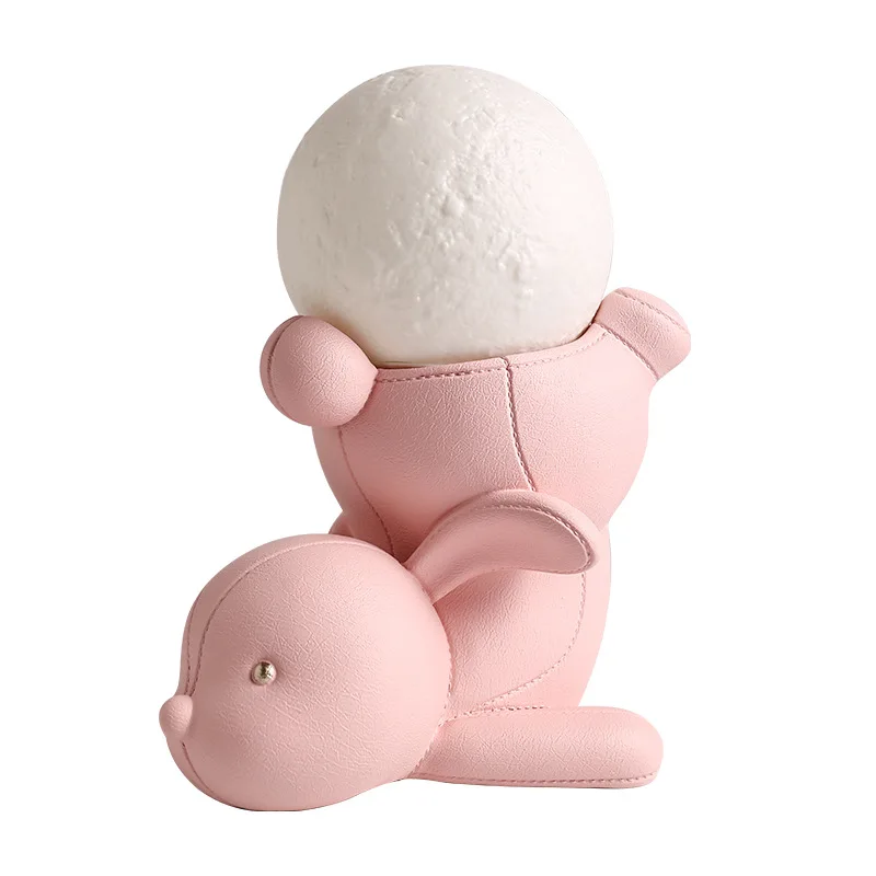 Rabbit night light ornament living room home decoration bedroom bedside
Rabbit night light ornament living room home decoration bedroom bedside