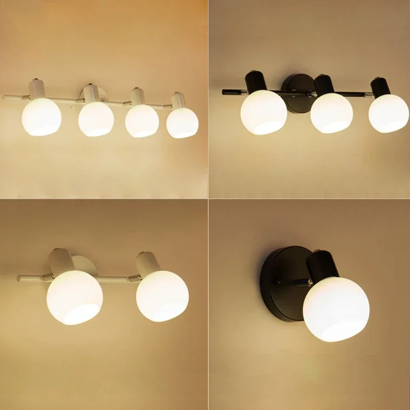Rotatable Bathroom Light Mirror Light Wall Lamp for Living Room Wall Candlle Lights Sconces Modern Led Light Fixtures Home Decor
Rotatable Bathroom Light Mirror Light Wall Lamp for Living Room Wall Candlle Lights Sconces Modern Led Light Fixtures Home Decor