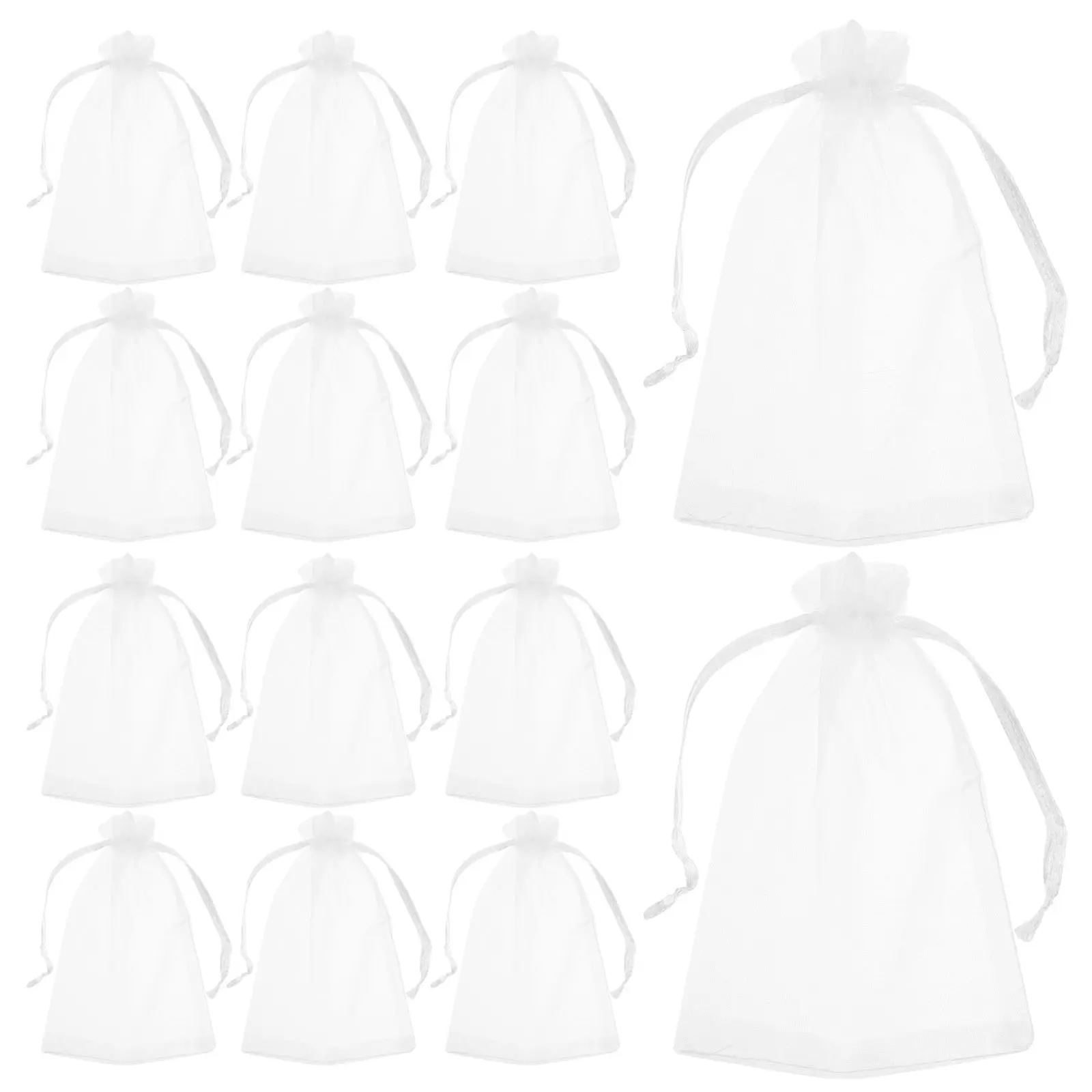 50pcs White 10x15CM Transparent Drawstring Bags Gift Favor Pouches Small C y Storage Solution Jewelry Container
50pcs White 10x15CM Transparent Drawstring Bags Gift Favor Pouches Small C y Storage Solution Jewelry Container