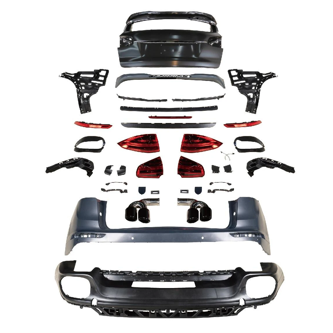 Cayenne High Quality Body Kit Upgrade 958.2 GTS Tail Package for 11-14 Cayenne
Cayenne High Quality Body Kit Upgrade 958.2 GTS Tail Package for 11-14 Cayenne
