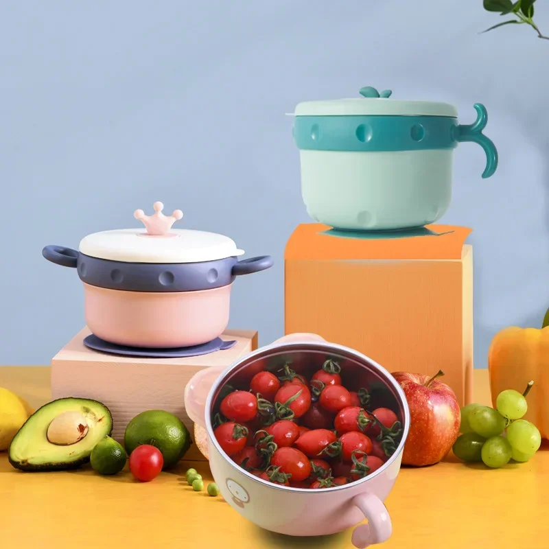 Stainless Steel Water Injection Bowl Insulated Bowls Baby Suction-Bowl Fall-proof Scalding Food-Bowl Children's Tableware Dishes
Stainless Steel Water Injection Bowl Insulated Bowls Baby Suction-Bowl Fall-proof Scalding Food-Bowl Children's Tableware Dishes